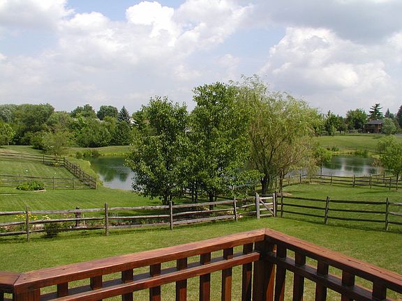 View from back deck