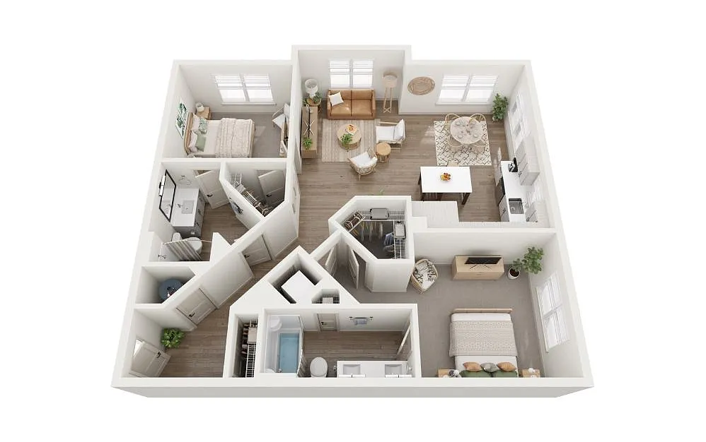 Floor plan B3