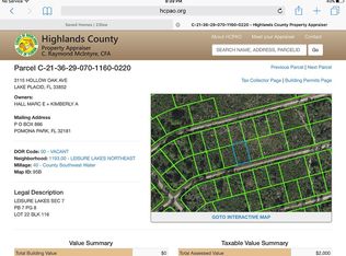 3115 Hollow Oak Ave, Lake Placid, FL 33852