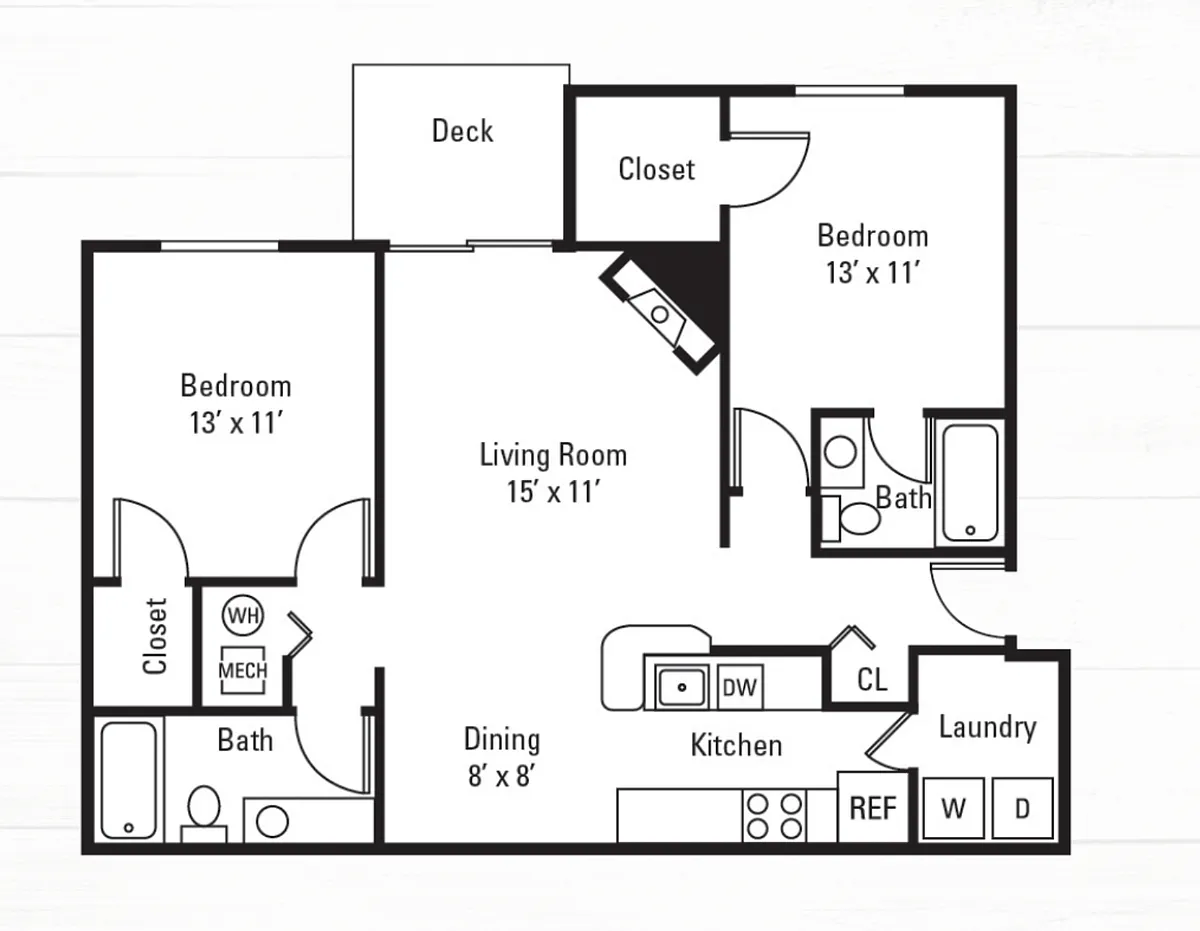 Floor plan Morgan