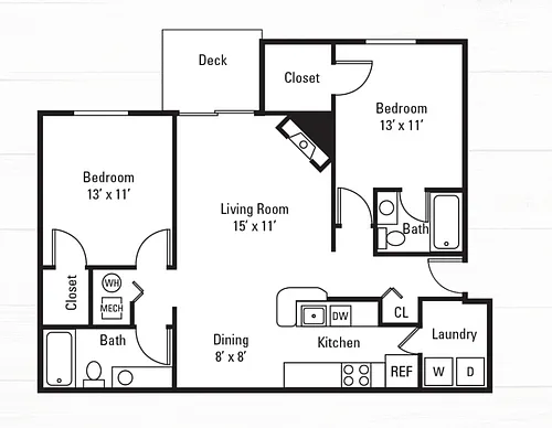 Floor plan Morgan