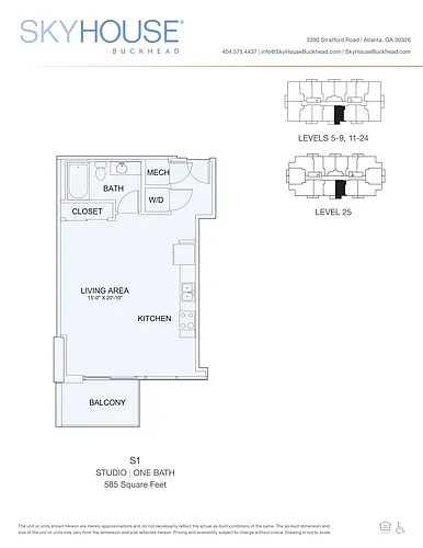 Floor plan S1
