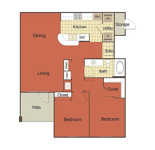 Floor plan B1