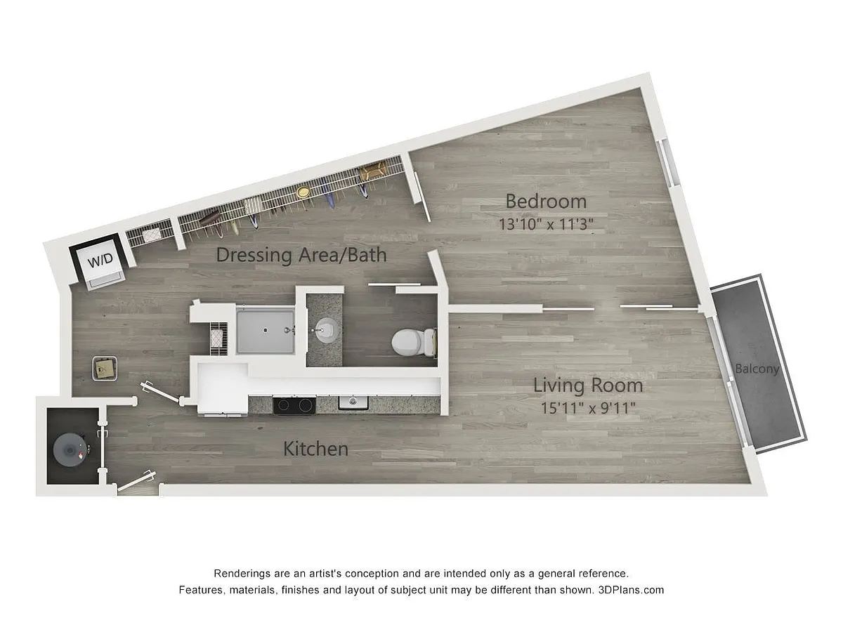 Floor plan A1b