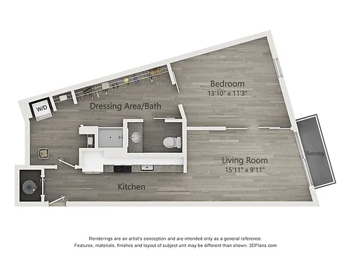 Floor plan A1b