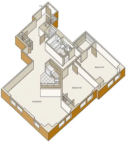 Floor plan B15