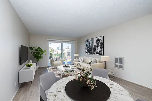 Floor plan 1 Bedroom 1 Bath Apartment