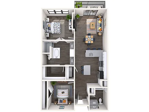Floor plan B7