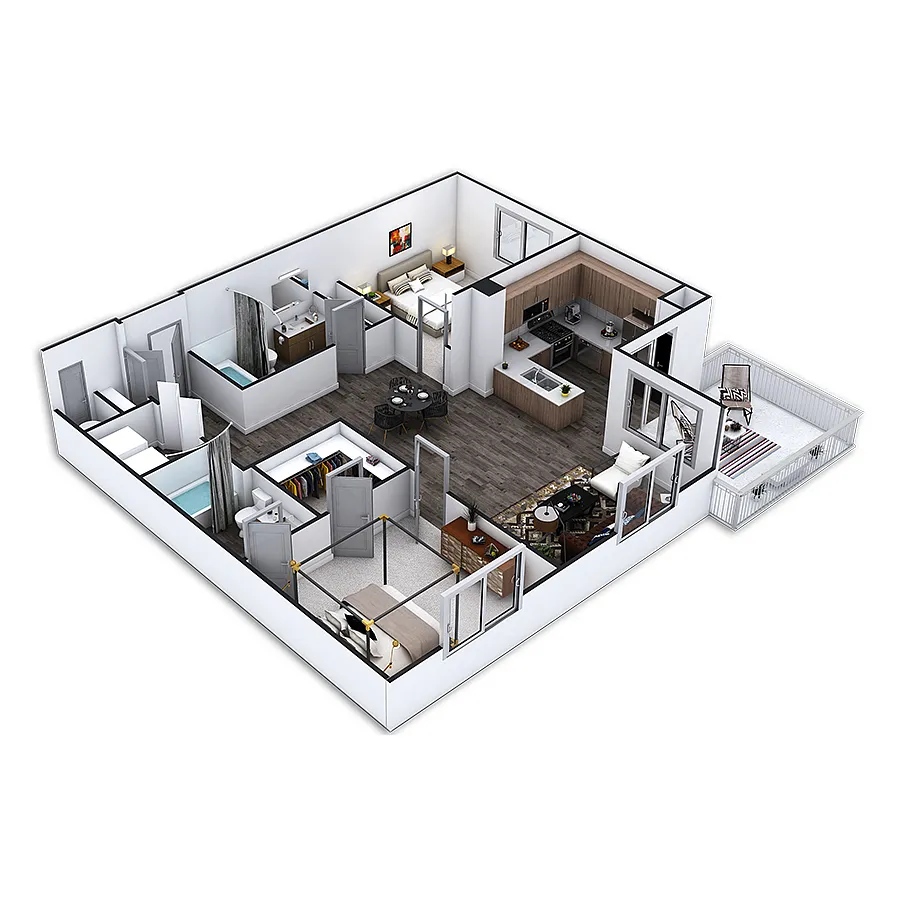 Floor plan Redondo Platinum