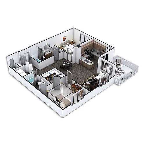 Floor plan Redondo Platinum