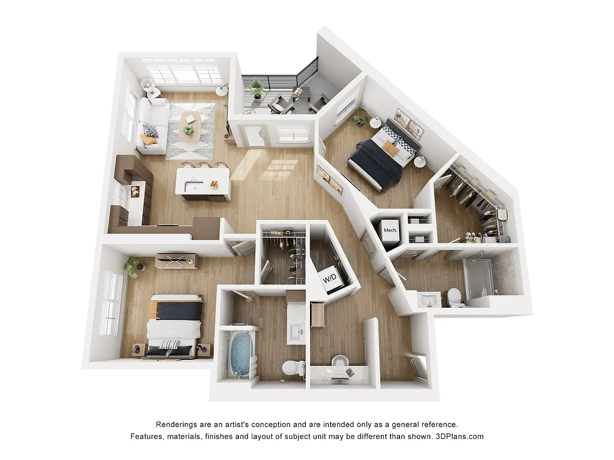 Floor plan B7
