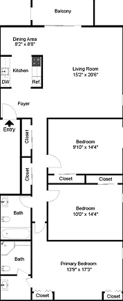 Three Bedroom Three Bedroom