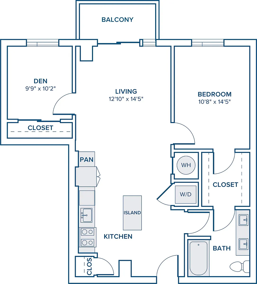 Floor plan A18D