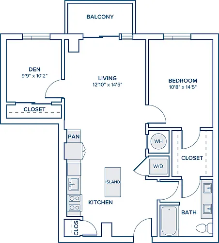 Floor plan A18D
