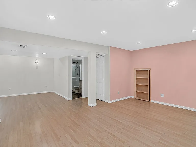 Basement bedroom