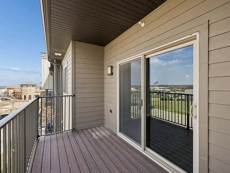 Take in the view from a spacious private balcony that adds the perfect touch of outdoor living to your home.