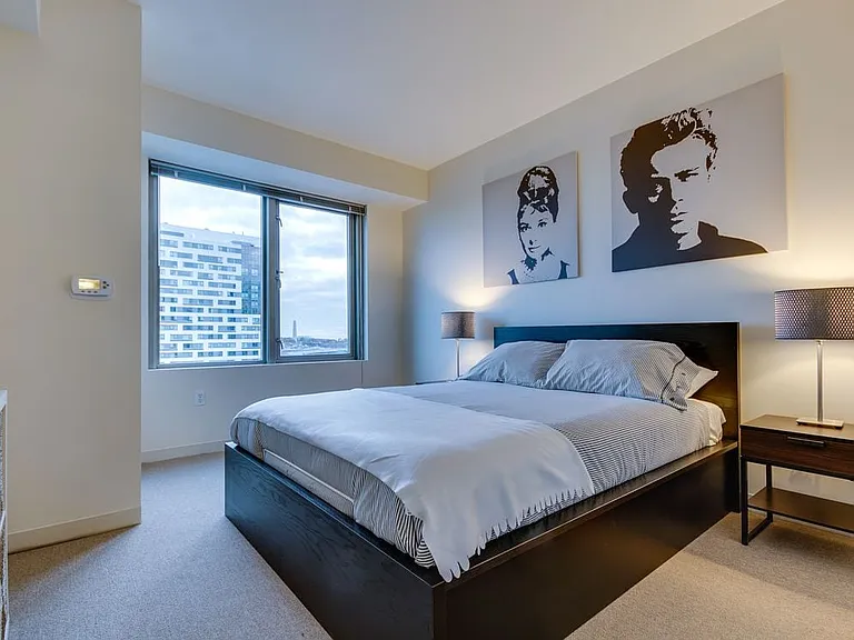 Furnished home bedroom
