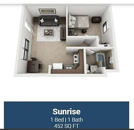 Floor plan Sunrise