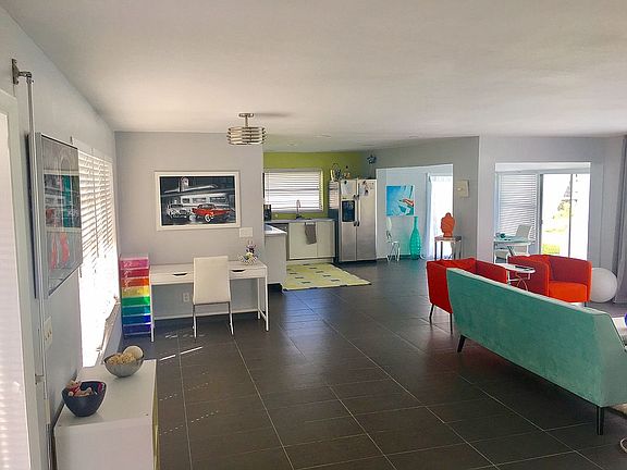 kitchen dining and living