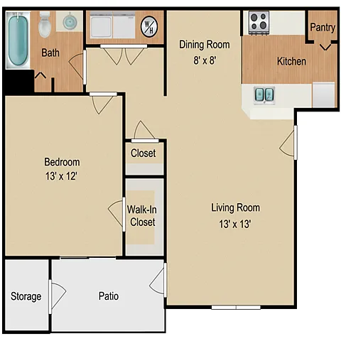 Floor plan The Haven