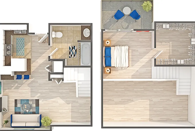 A5 | 1-Bedroom Floorplan A5 | 1-Bedroom Floorplan