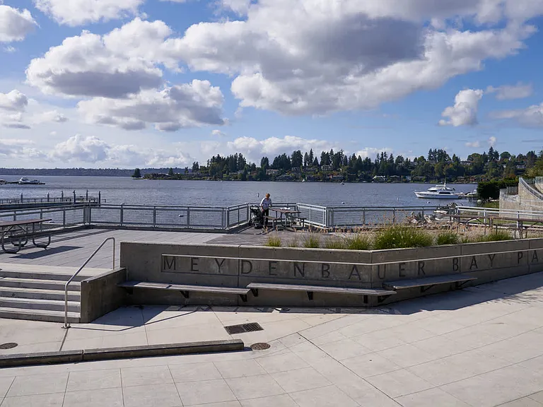 Half a mile from Meydenbauer Bay Park.