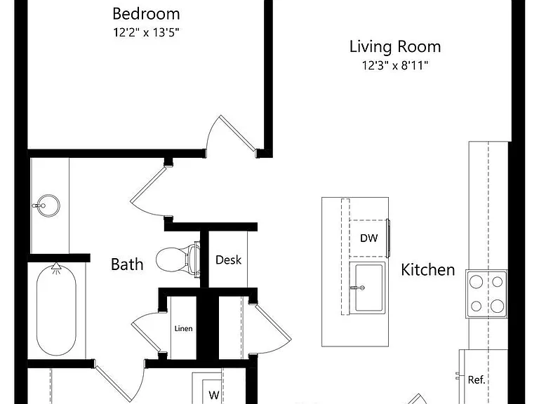 1B.1 floor plan Alta Rise