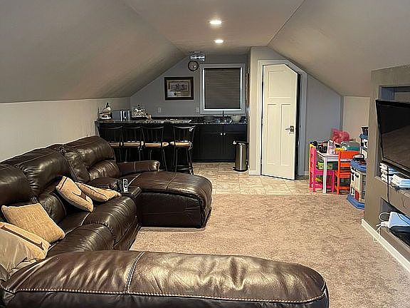 Bonus room above garage