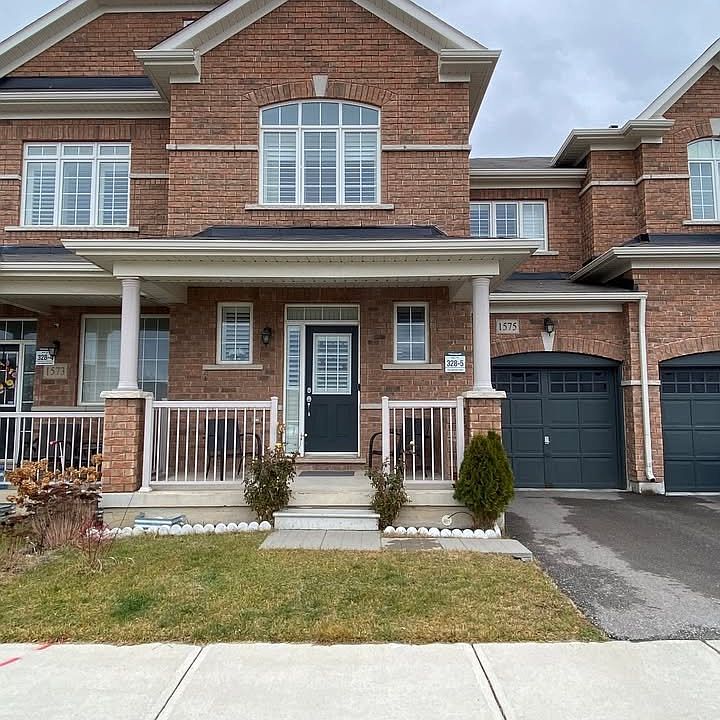 Front porch and lawn