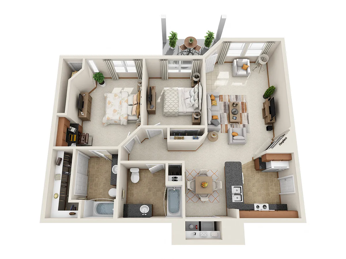 Floor plan The Sentinel
