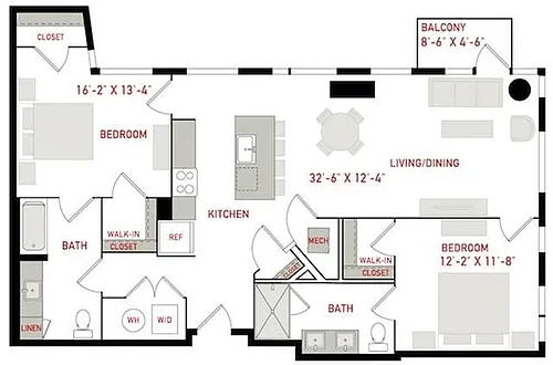 Floor plan The Stocking