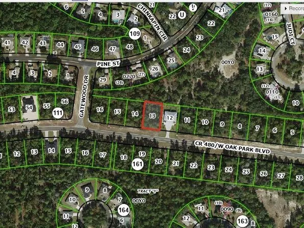 5707 W OAK PARK BOULEVARD LOT 13, HOMOSASSA, FL 34446