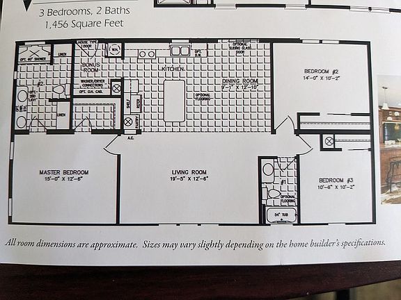 Original Builder Floor Plan