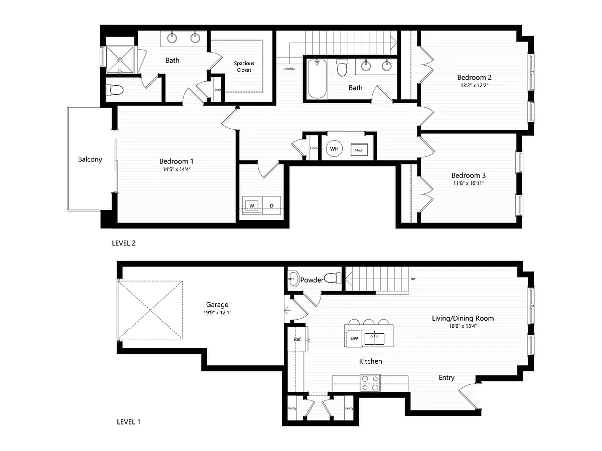 Floor plan Cunningham