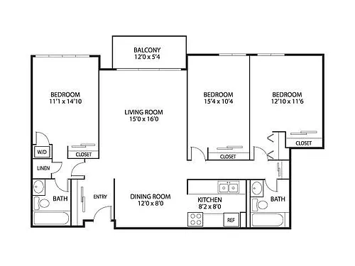 Floor plan Tingdale