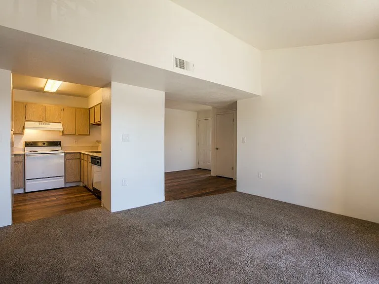 Enjoy the high ceilings and open layout