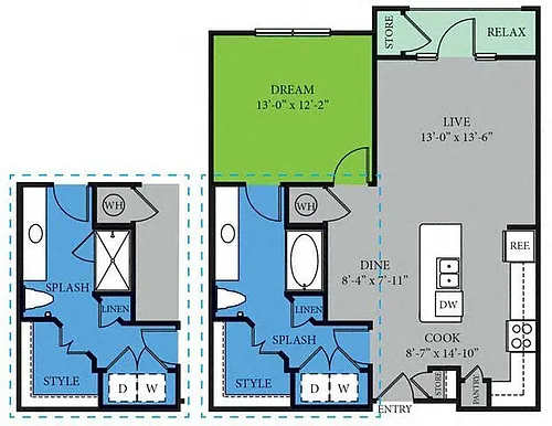 Floor plan A4.P8