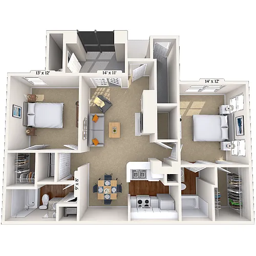 Floor plan Unity