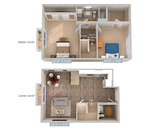 Floor plan Furnished-f-B7-847-1055