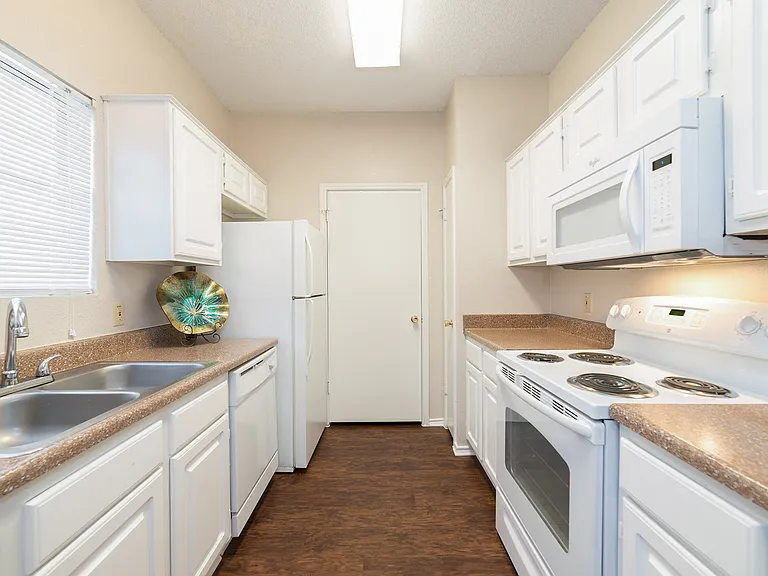 Classic Kitchen with White Appliances
