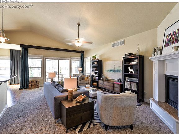 Vaulted, open Great Room