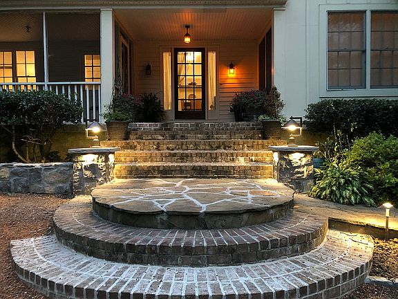 Brick/Stone Entrance