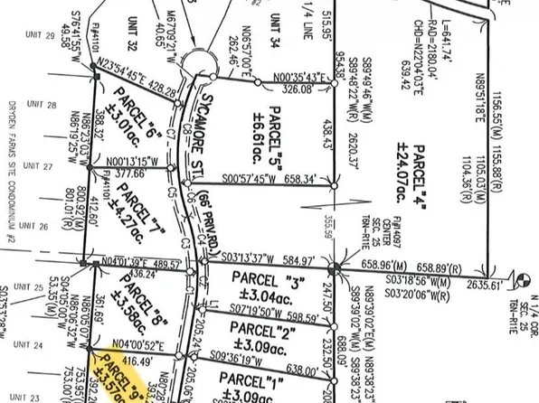 PARCEL Nine Sycamore Ln, Dryden, MI 48428