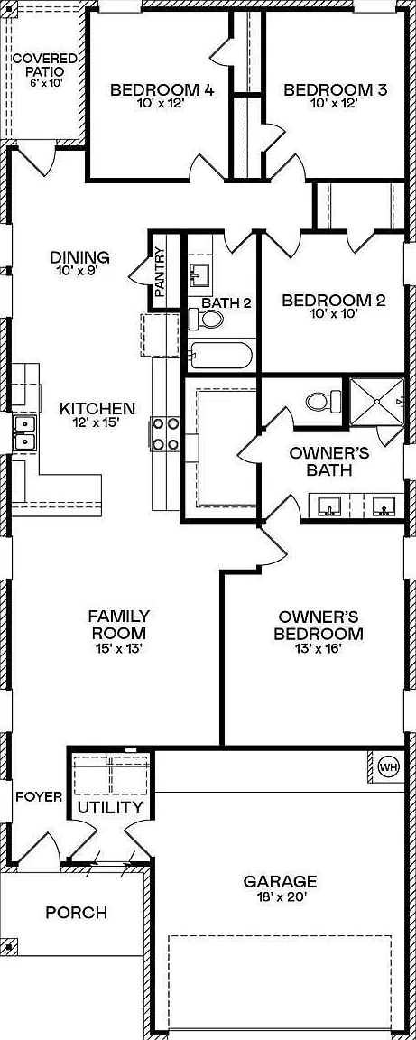 4 bed, 2.0 bath, 1655 sqft, $2,195 — Photo 3