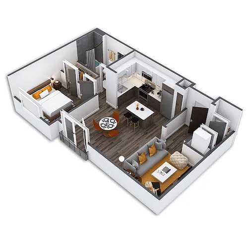 Floor plan Oak