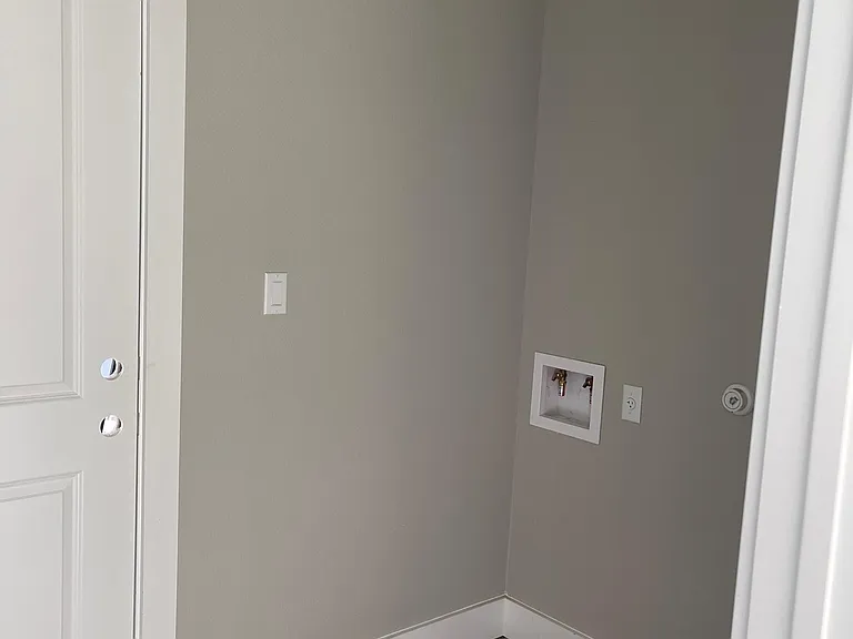 Laundry with new washer/dryer included