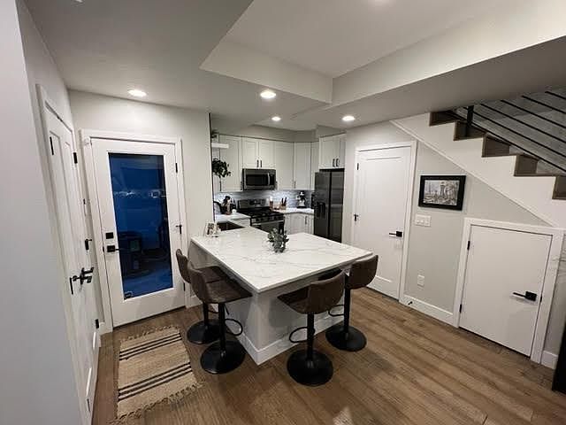Kitchen and back door