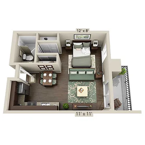 Floor plan E1-R