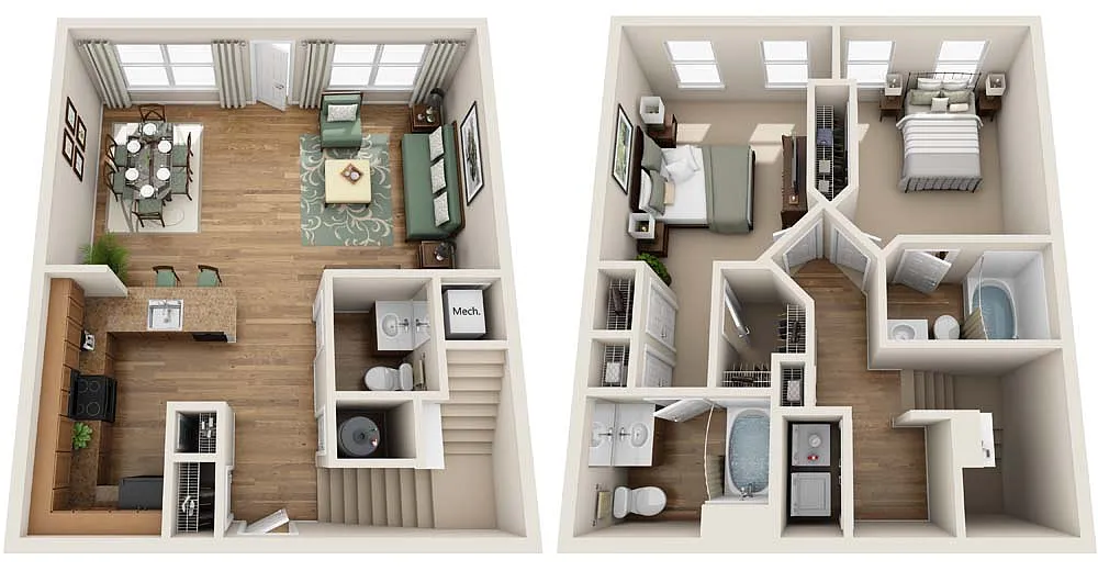 Floor plan St. Moritz
