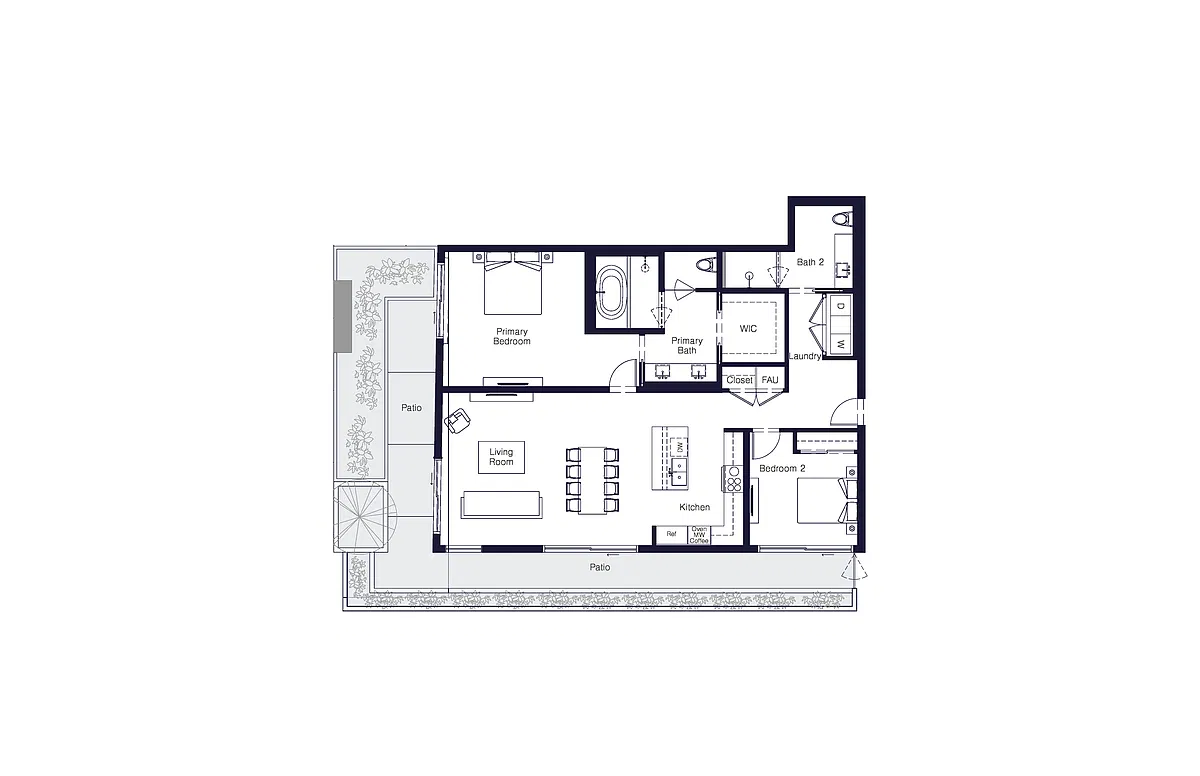 Floor plan B1